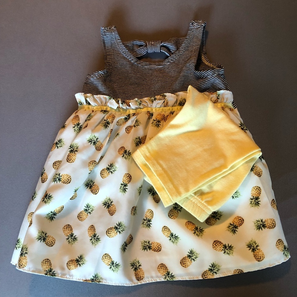 🍍Pineapple Dress & Leggings🍍